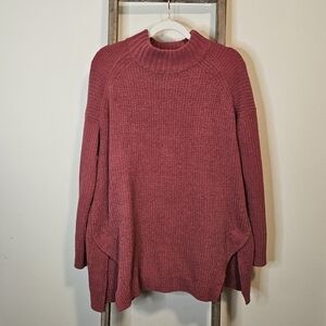 ⭐️40% Off⭐️ A New Day Pink Chenille Mock Neck Sweater